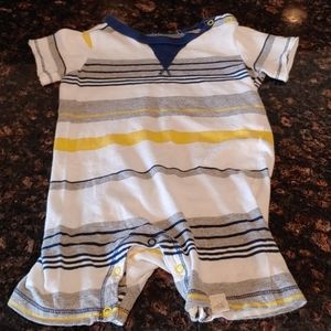 Burt's Bees Baby shorts romper